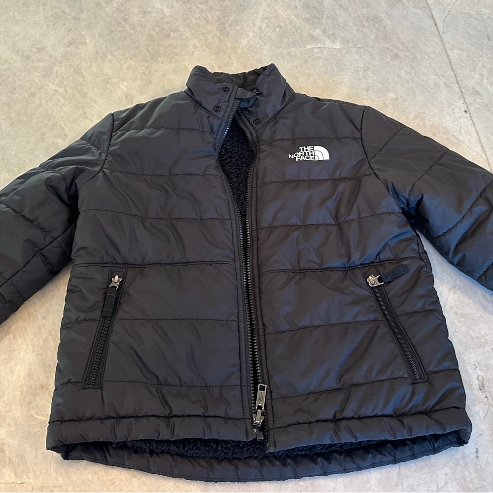 The North Face Kids Black Reversible Jacket